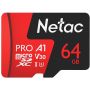 Карта памяти NETAC NT02P500PRO-064G-R microSDXC 64 Гб