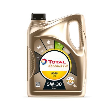 Total Quartz 9000 NFC 5W-30 API SL/CF; ACEA A5/B5 синтетическое 4 л